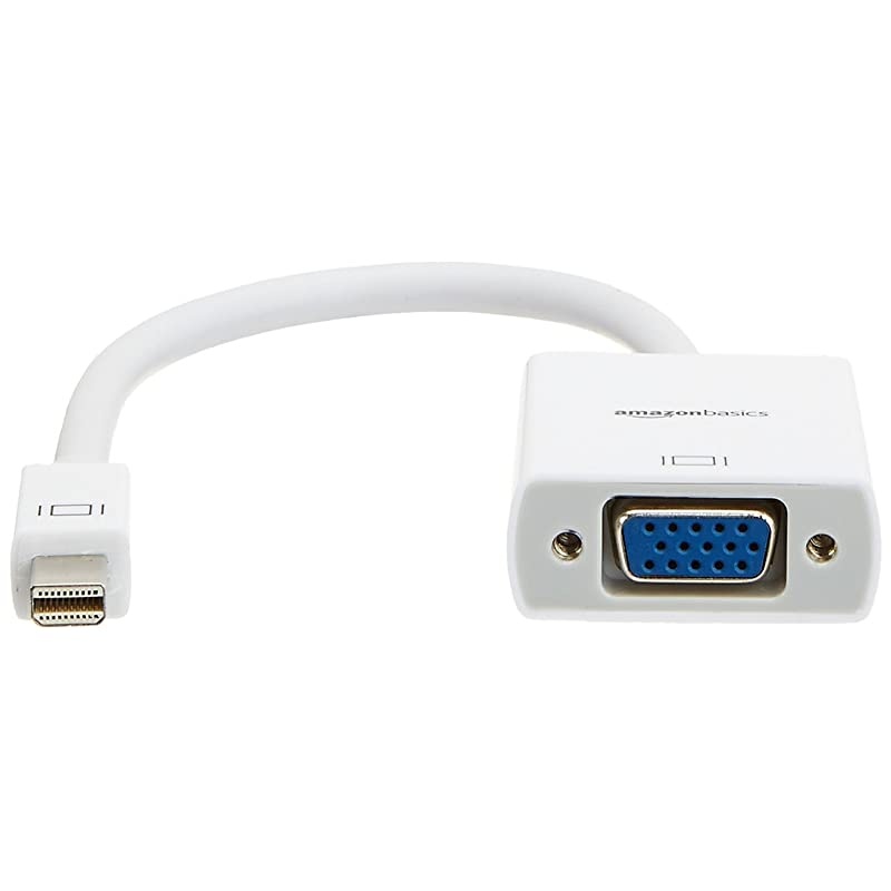 Mini DisplayPort to VGA Monitor Adapter Apple Compatible