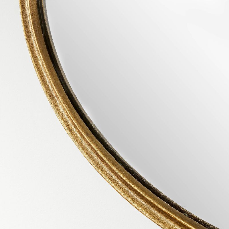 26" x 36" Oval Shape Antique Mirror Brass - Threshold™ designed with Studio McGee