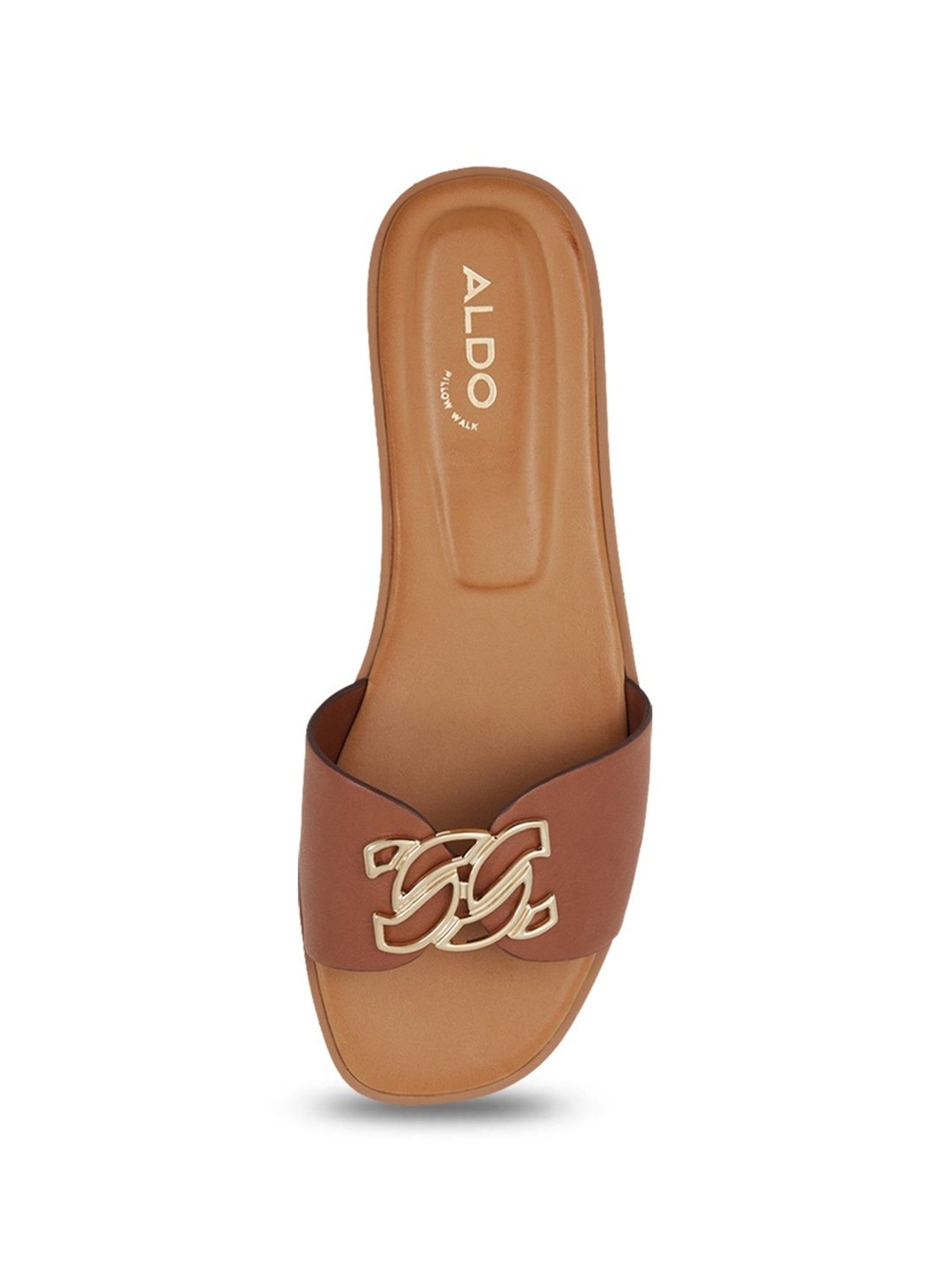 Aldo Women's DAMIANA Cognac Casual Sandals