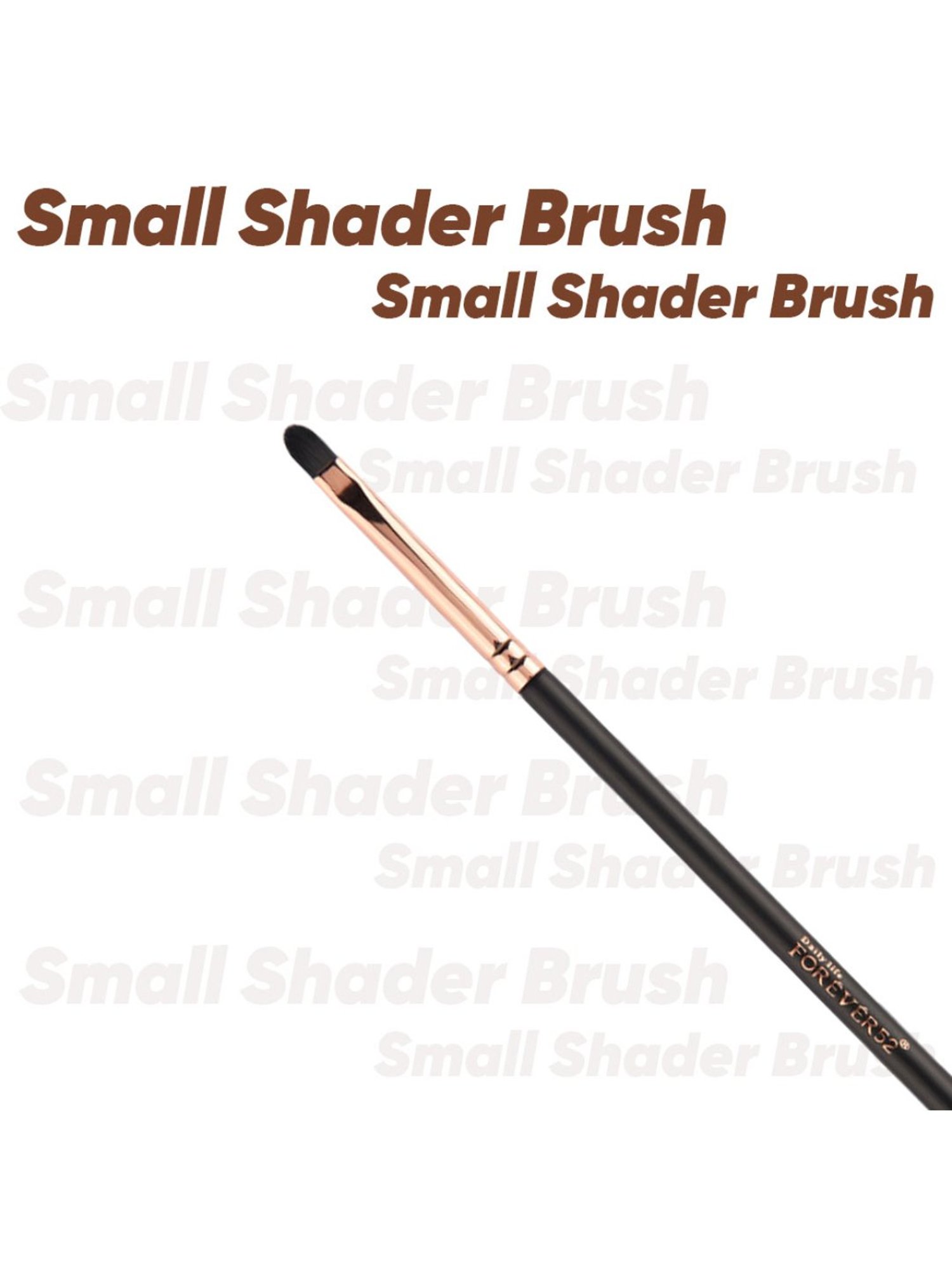 SWISS BEAUTY Highlighting and Lash Brush - Rose Gold