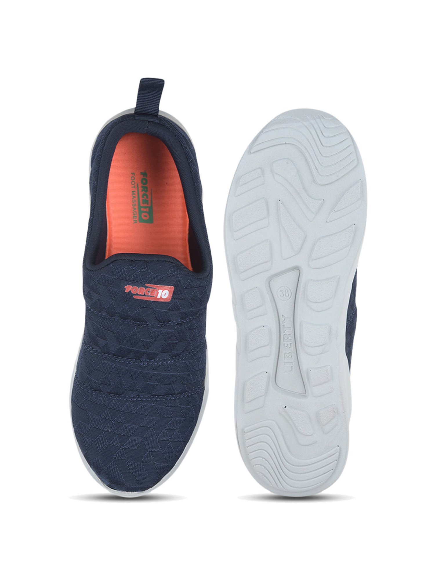 Force 10 by Liberty Women's AVILA-96 Navy Walking Shoes