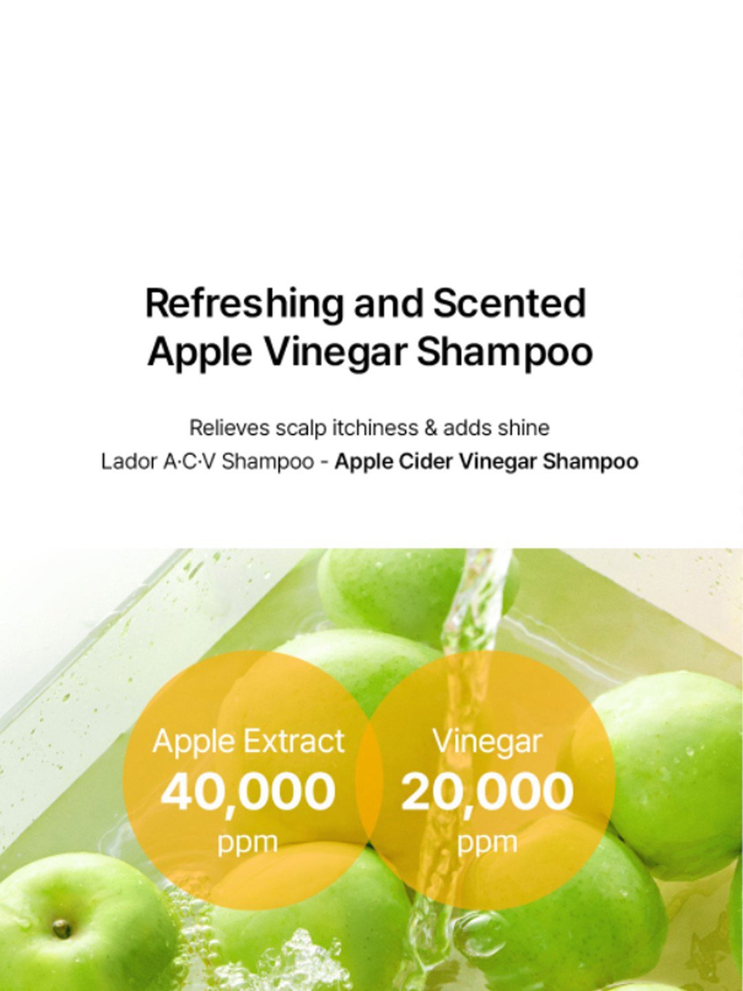 Lador A.C.V Vinegar Shampoo - 430 ml