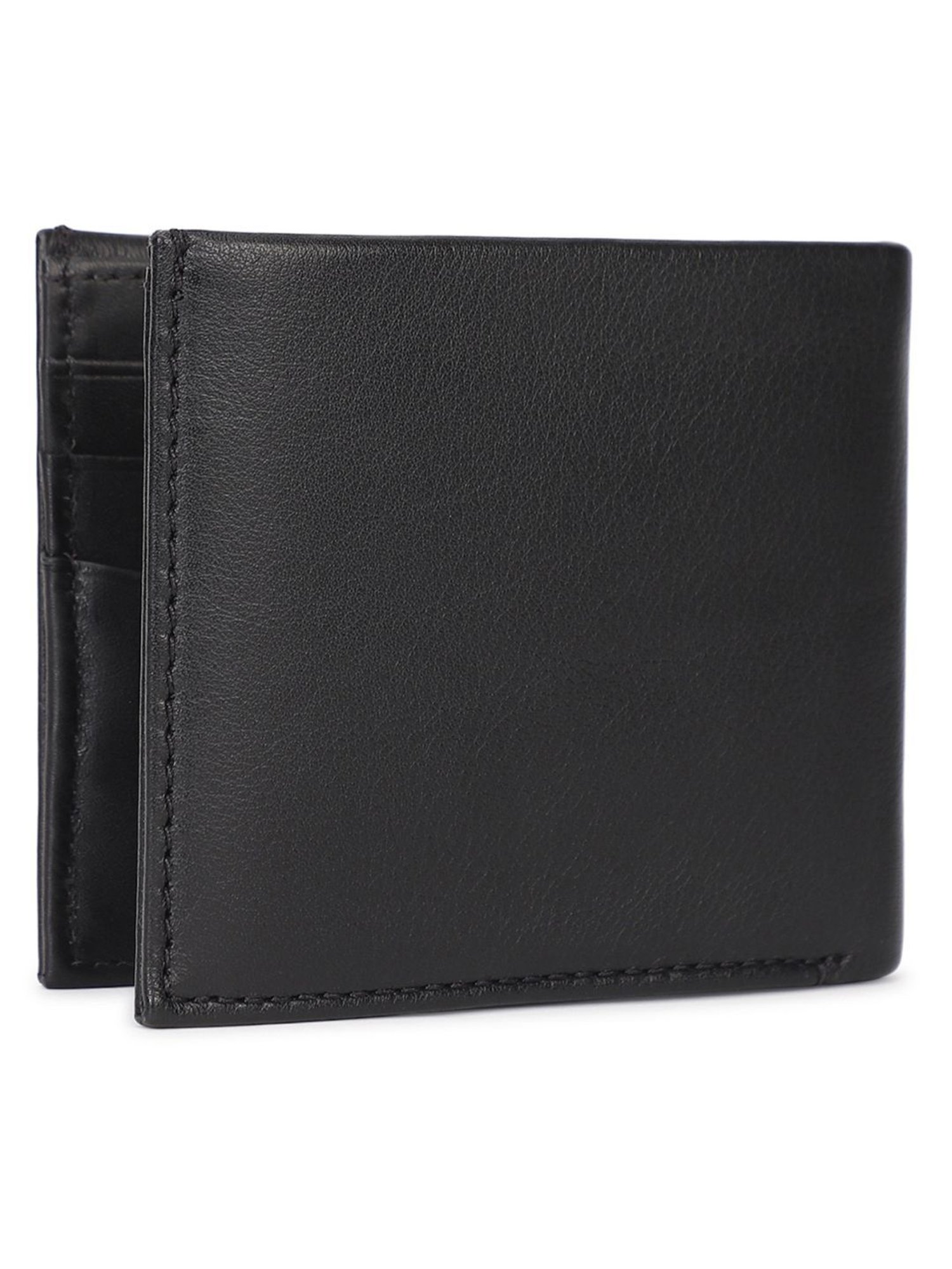 Calvin Klein Black Hardware Medium Bi-Fold Wallet