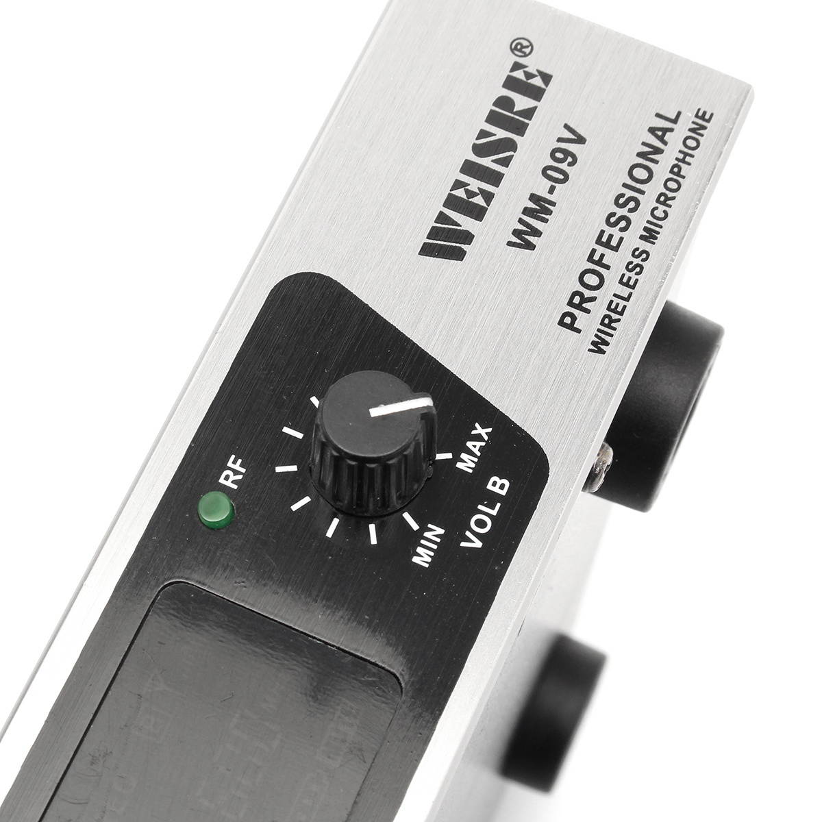 Weisre WM-09V VHF Wireless 2 Channel Dual Handheld KTV Karaoke Home Party Microphone System