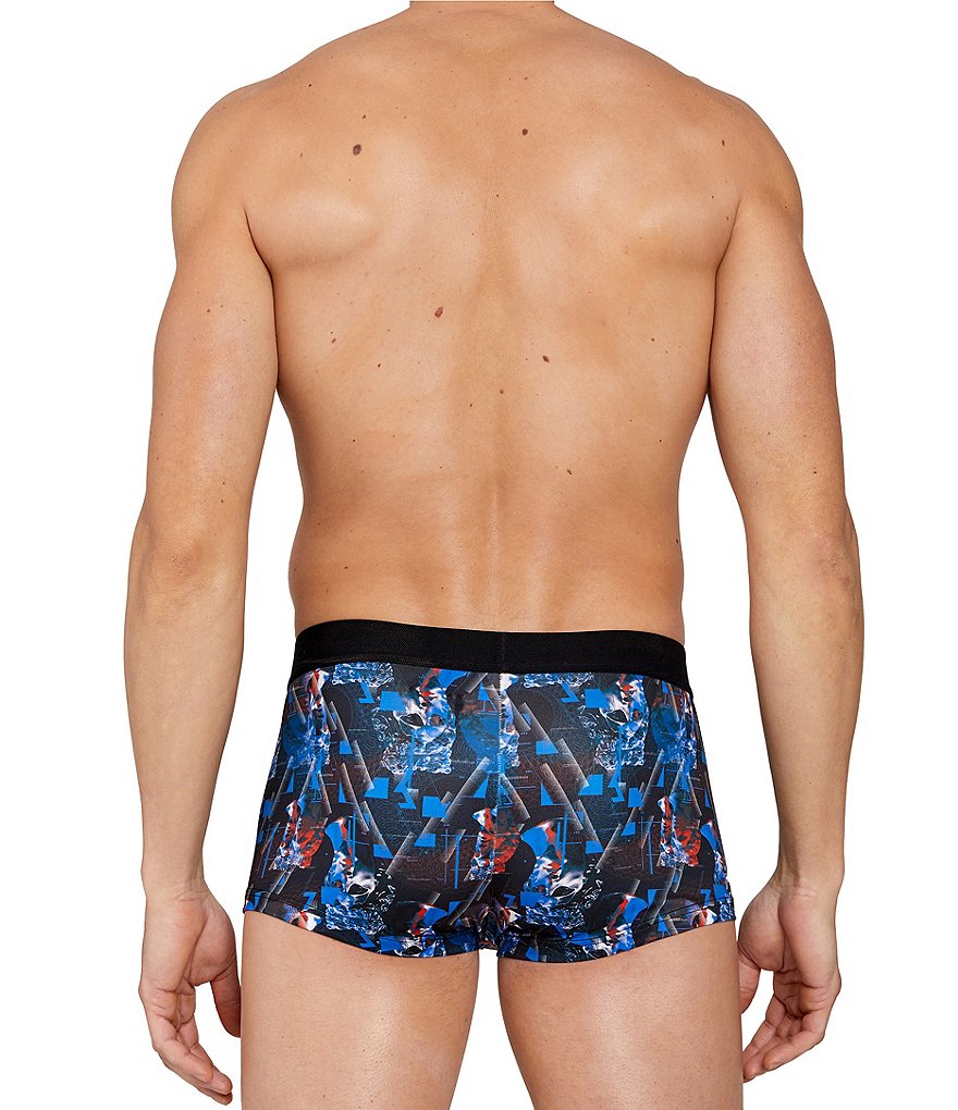 Papi Statue Print Trunks