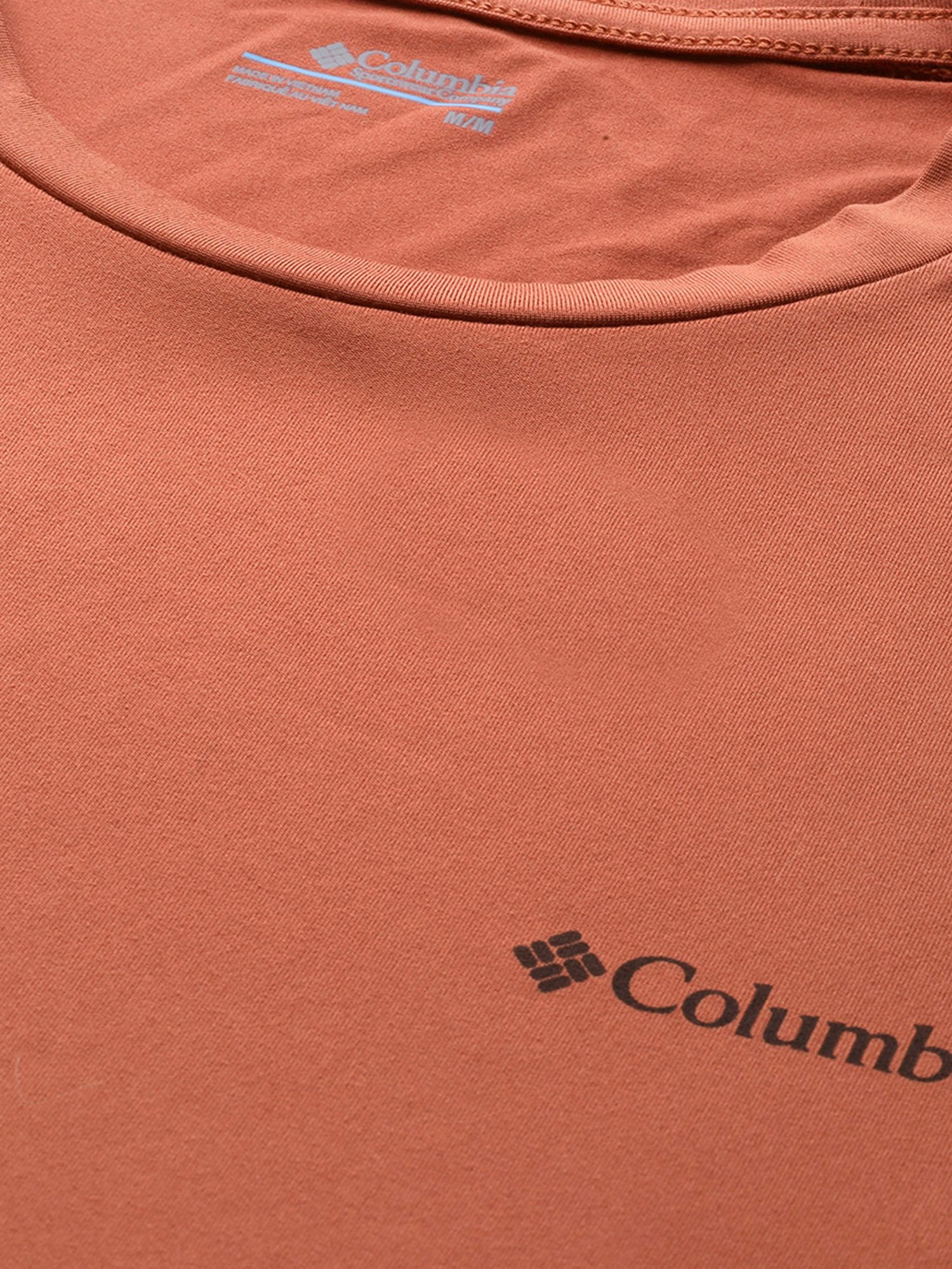 Columbia Orange Regular Fit T-Shirt