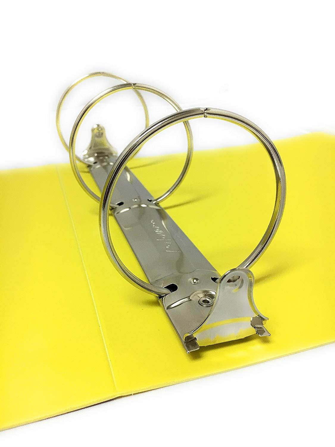 SDS Ring Binder, Bilingual with English/Spanish, Heavy Duty, 3 Inch Capacity Holds 600 Pages