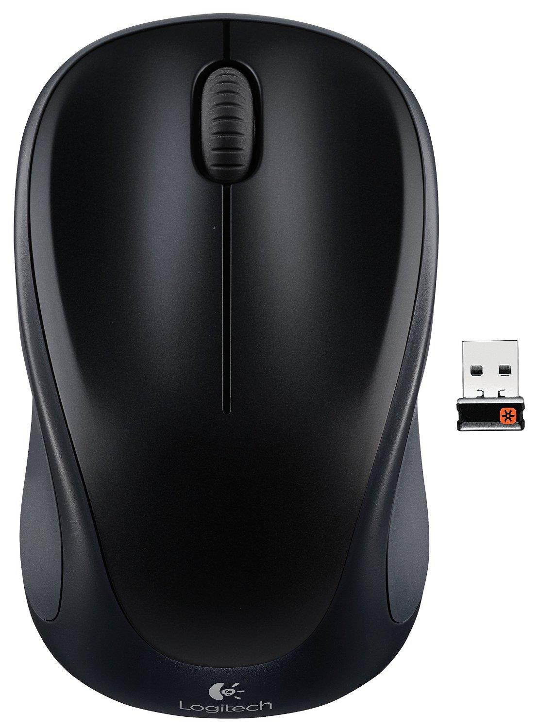 Wireless Mouse M317 with Unifying Receiver &ndash; Black