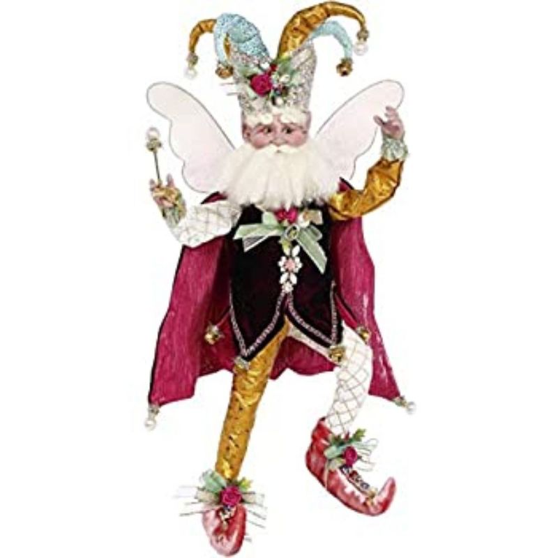 Mark Roberts Products 16" Red and White Harlequin Mark Roberts Christmas Fairy Figurine