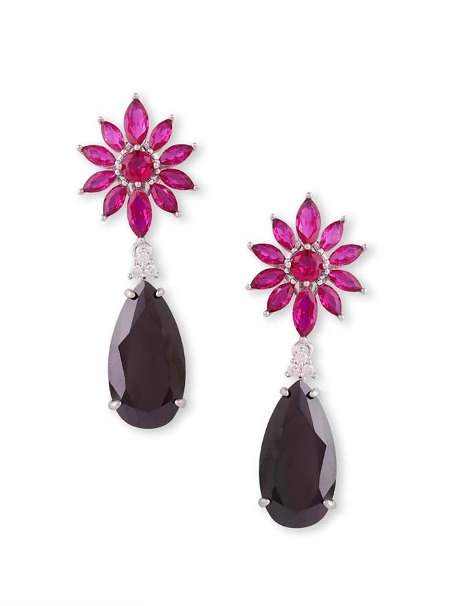 The Real Effect London Silver Earrings for Women