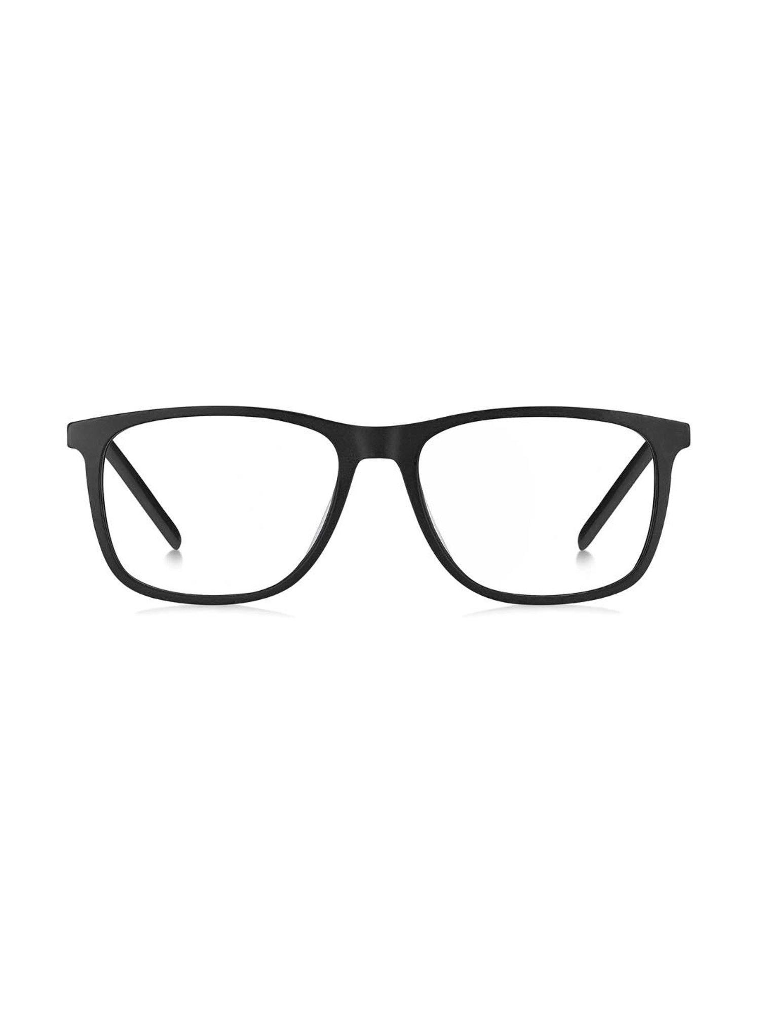 HUGO Black Square Eye Frames for Men