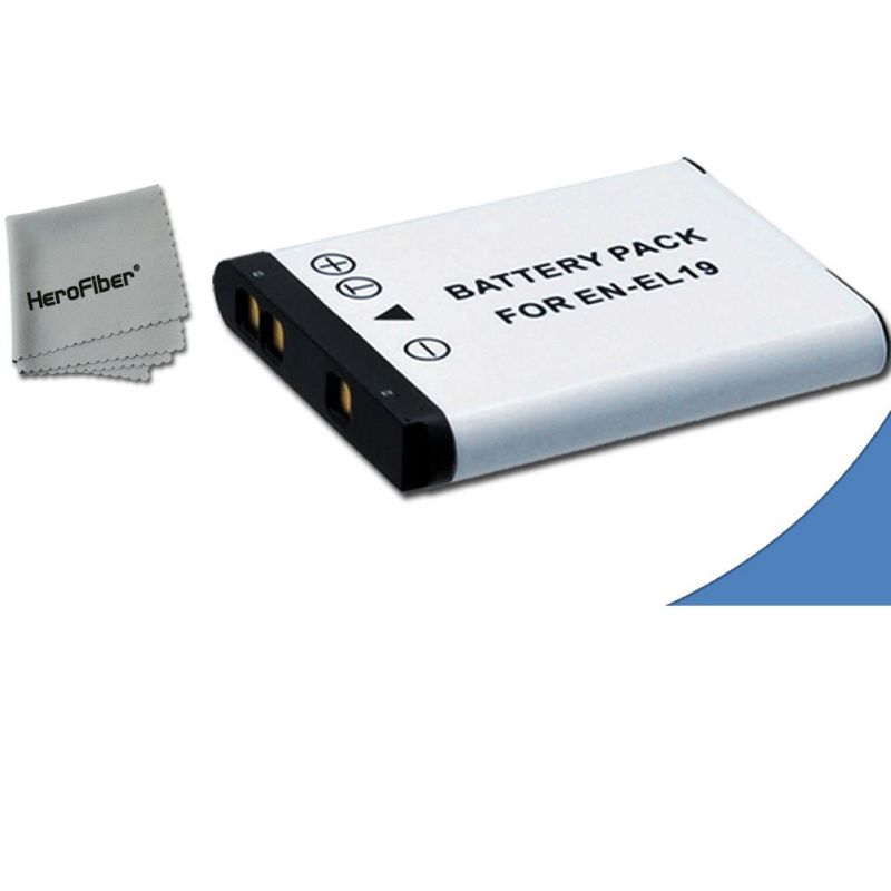 High Capacity Replacement Nikon EN-EL19 Battery for Nikon Coolpix S4300 Digital Camera