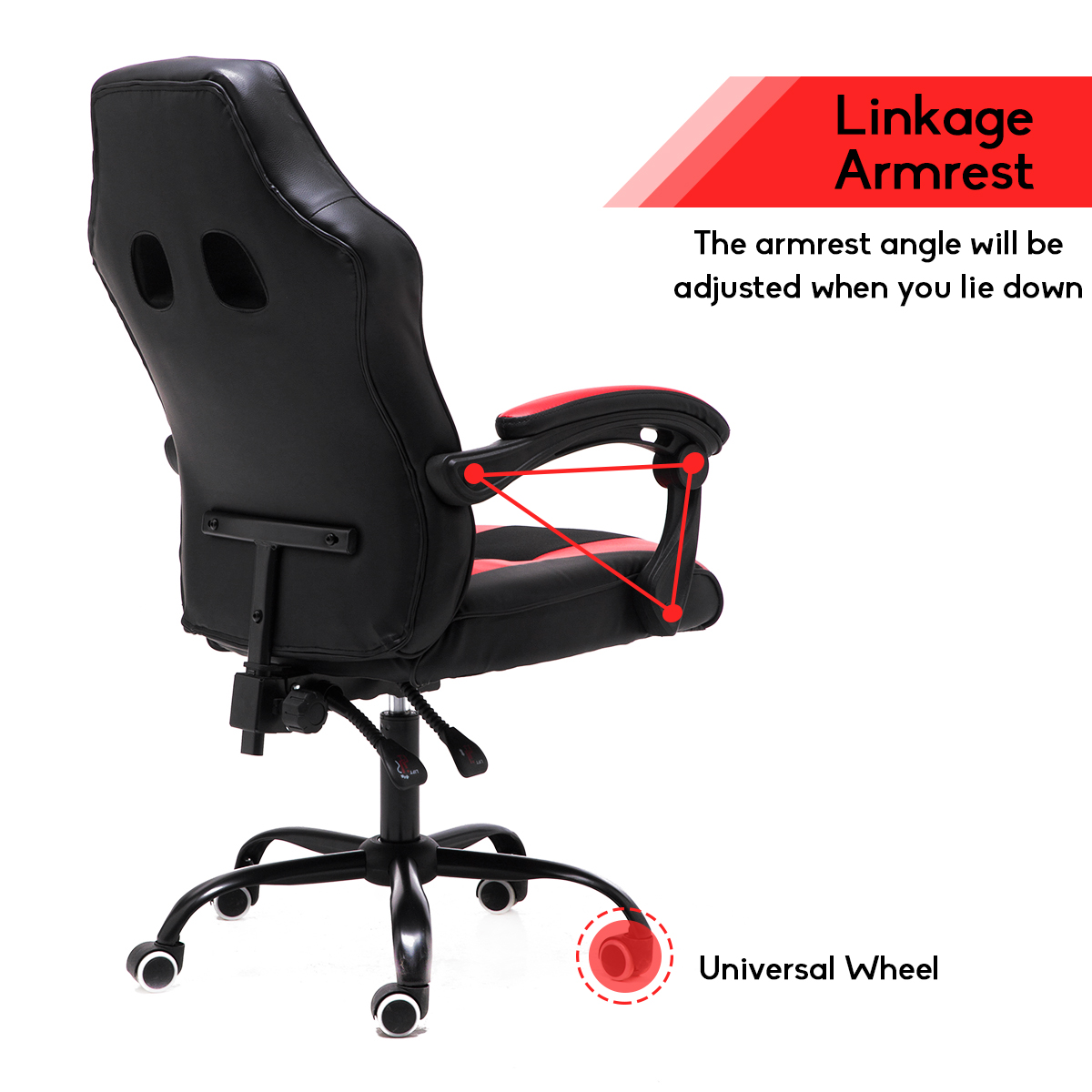 Office Chair Executive Racing Gaming Swivel Leather Sport Computer Chair Recline