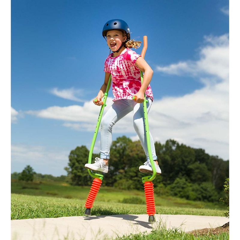 HearthSong Jump2It Adjustable Ergonomic Bouncy Pogo Stilts for Kids