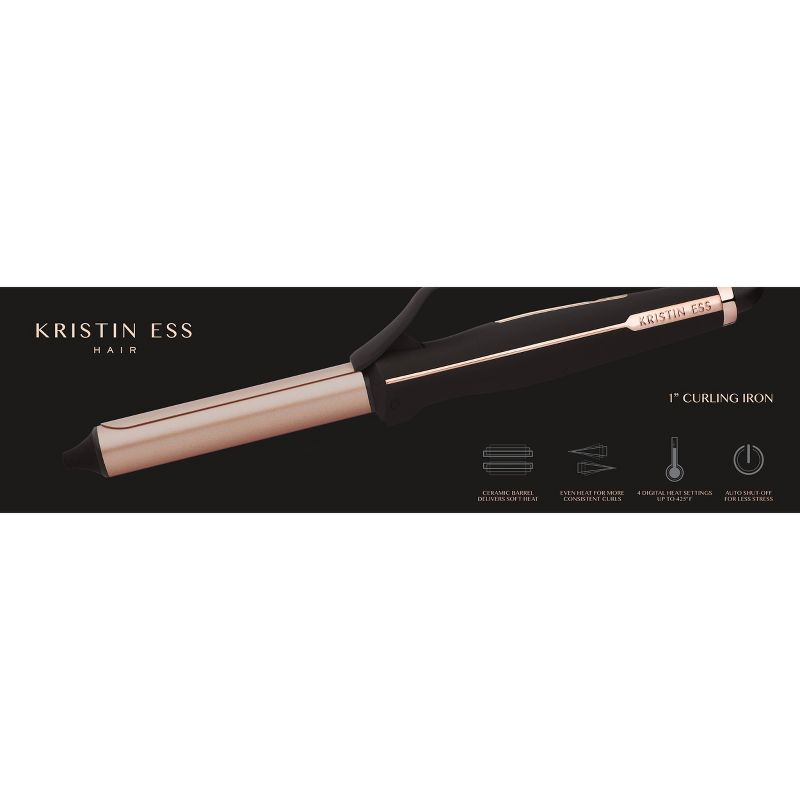 Kristin Ess Ceramic  Curling Iron - 1"