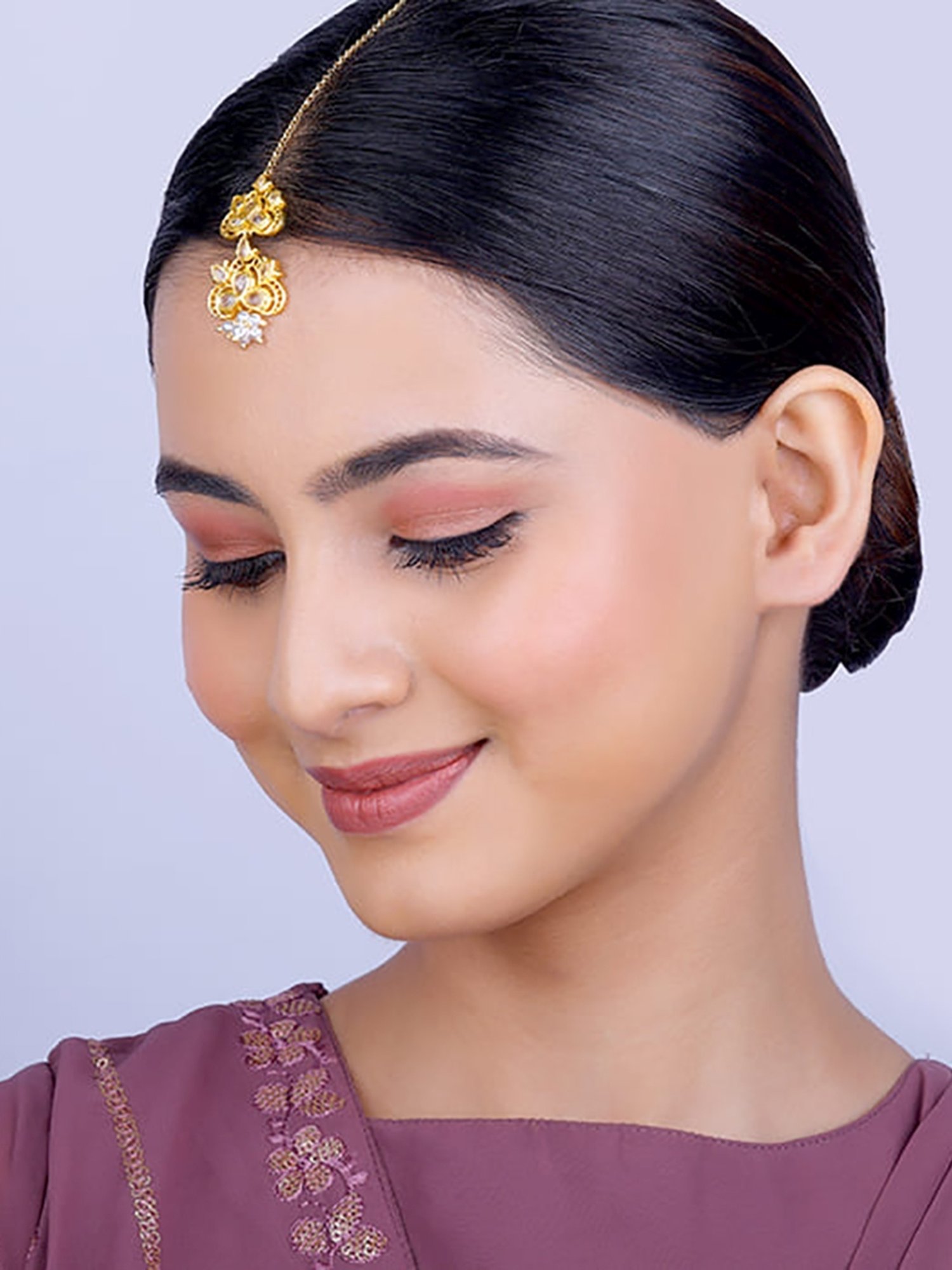 GIVA 92.5 Sterling Silver Say Shava Shava Mangtikka