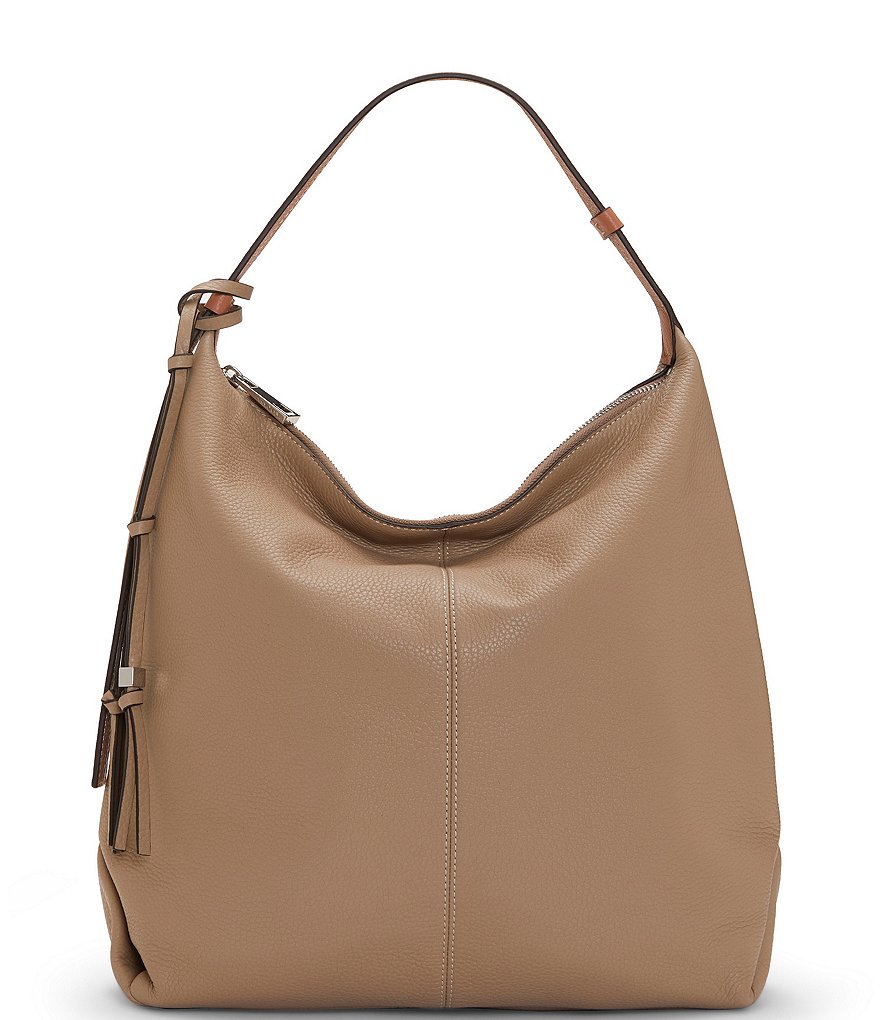 Calvin Klein Ivy Linen Python Hobo Bag