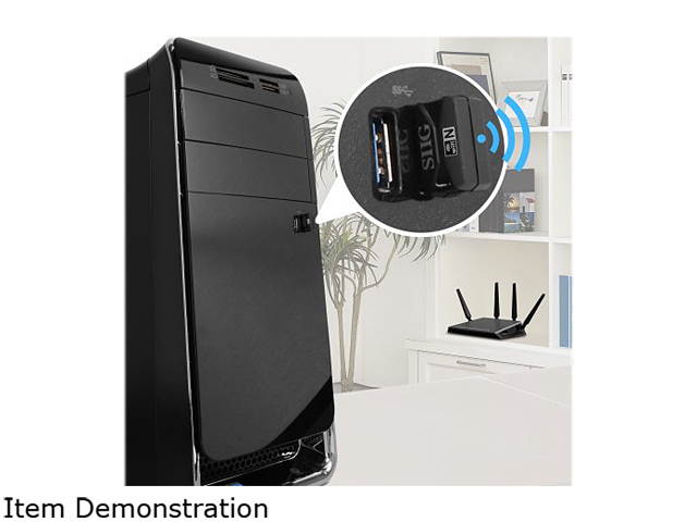 Siig Ieee 802.11N - Wi-Fi Adapter For Desktop Computer/Notebook