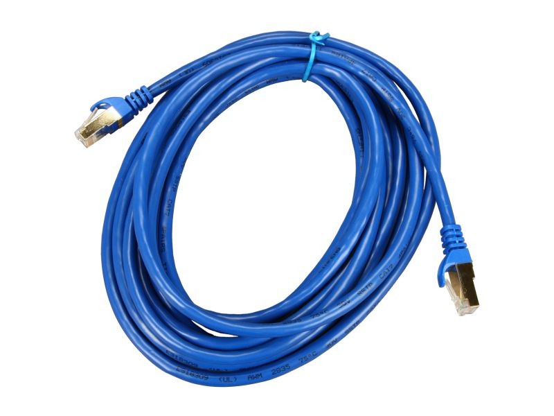 Rosewill RCW-10-CAT7-BL 10 ft. Twisted Pair (S/STP) Networking Cable