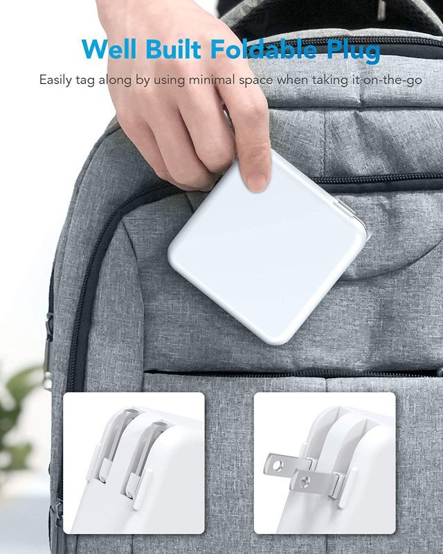 96W USB C Power Adapter, Compatible with MacBook Pro Charger 13 15 16 inch 2020 2019 2018 Works with USB C 96W 87W PD Power Charger, Included USB-C to USB-C Charge Cable (6.6ft/2m)