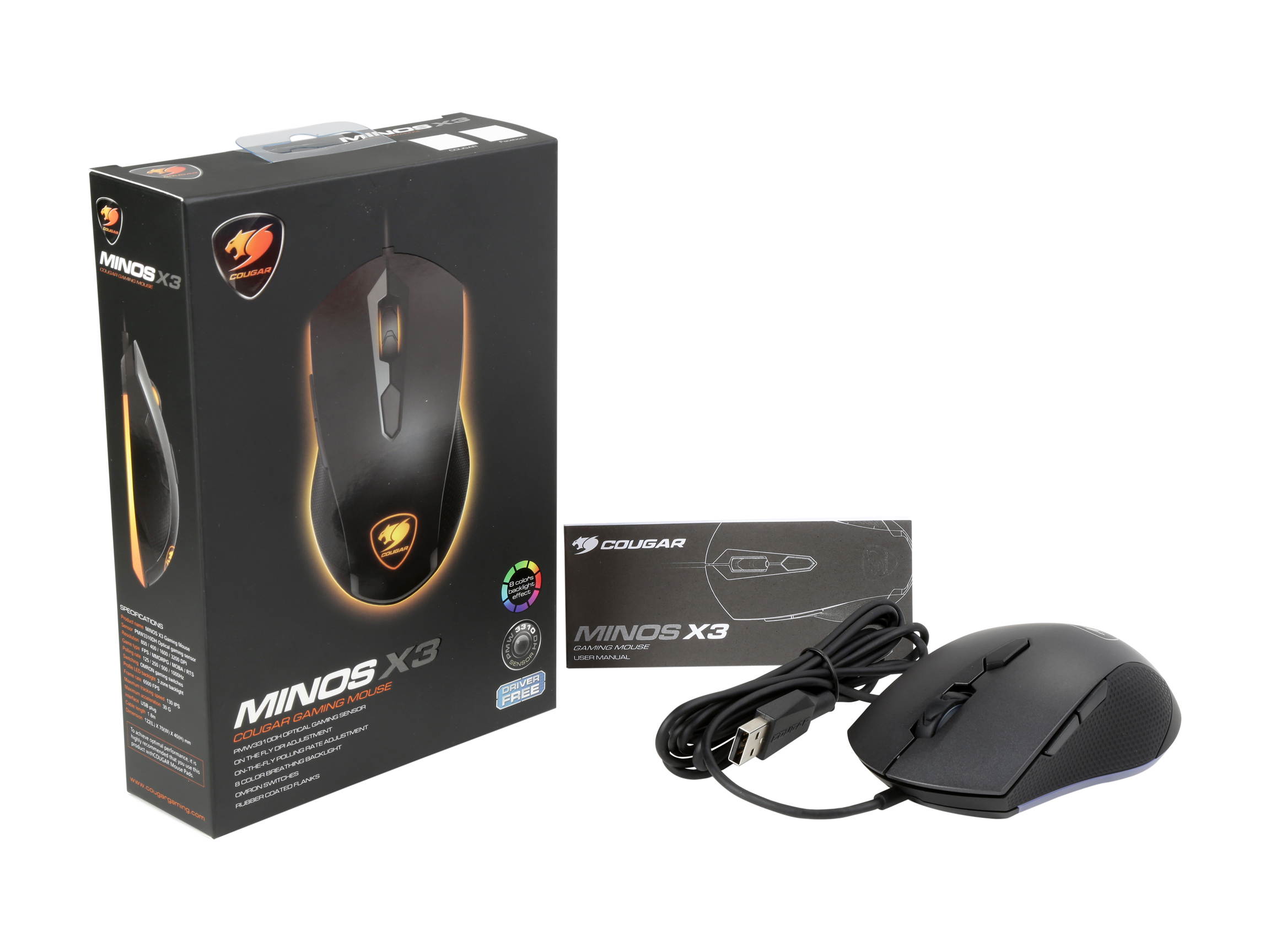 Cougar Minos X5 RGB Gaming Mouse