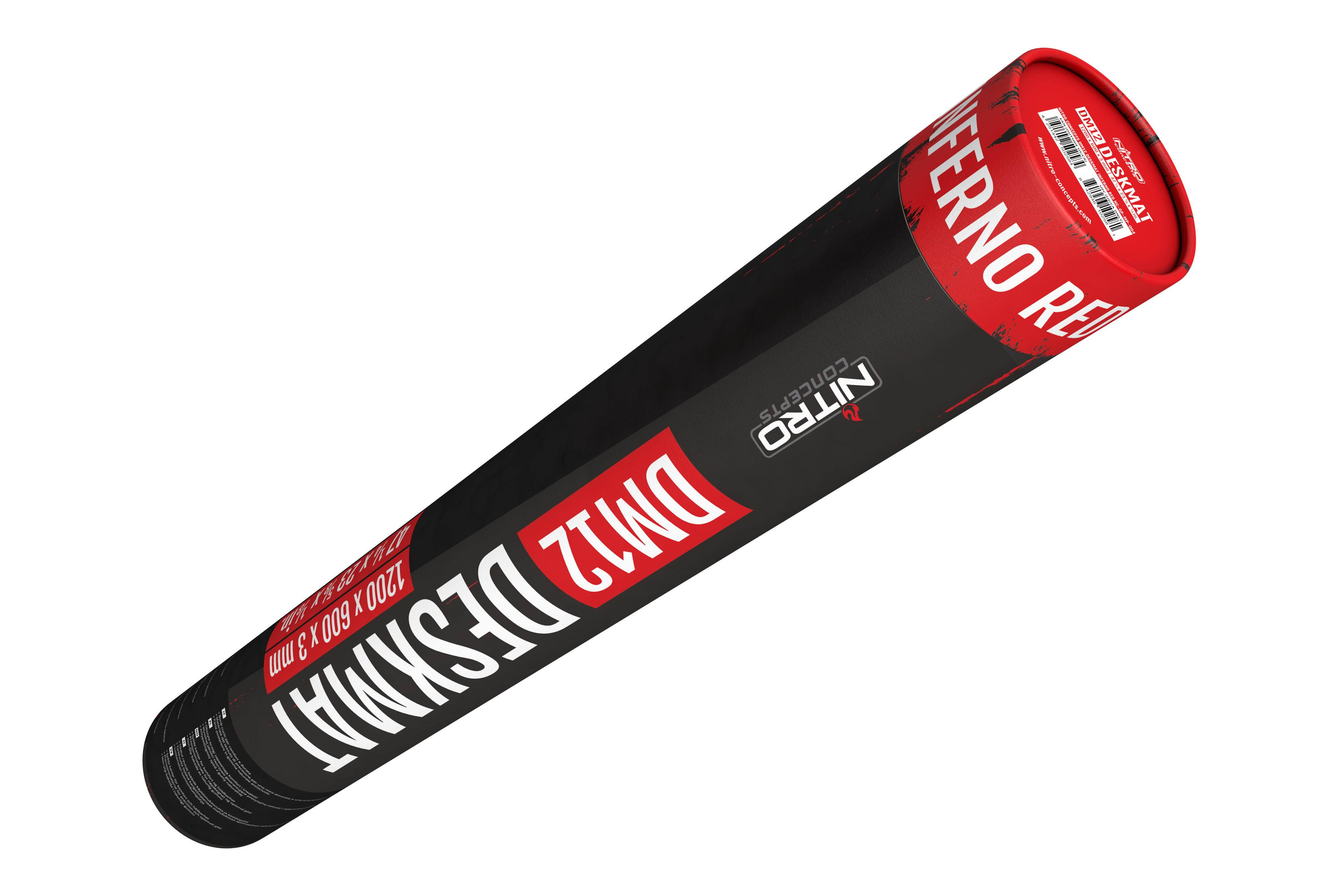 Nitro Concepts Deskmat DM12 &ndash; 1200 X 600 MM &ndash; Inferno Red