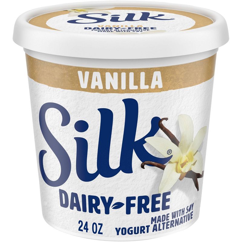 Silk Dairy-Free Vanilla Yogurt - 24oz