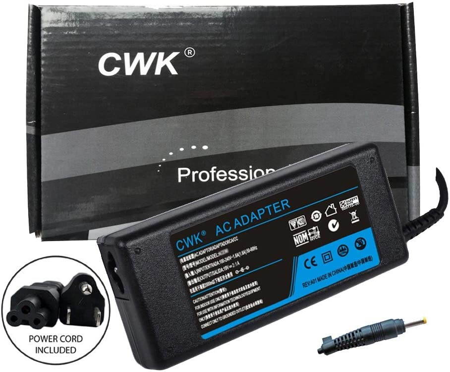 30W AC Power Adapter/Battery Charger for HP Mini 1035NR 110-1020 110-1022NR 110-1025DX 110-1045DX 110-1046NR 110-1115NR 110-1127NR 110-1144NR 110-3100 110-3130NR 110-3135DX 110-3530NR 1116NR 1153NR