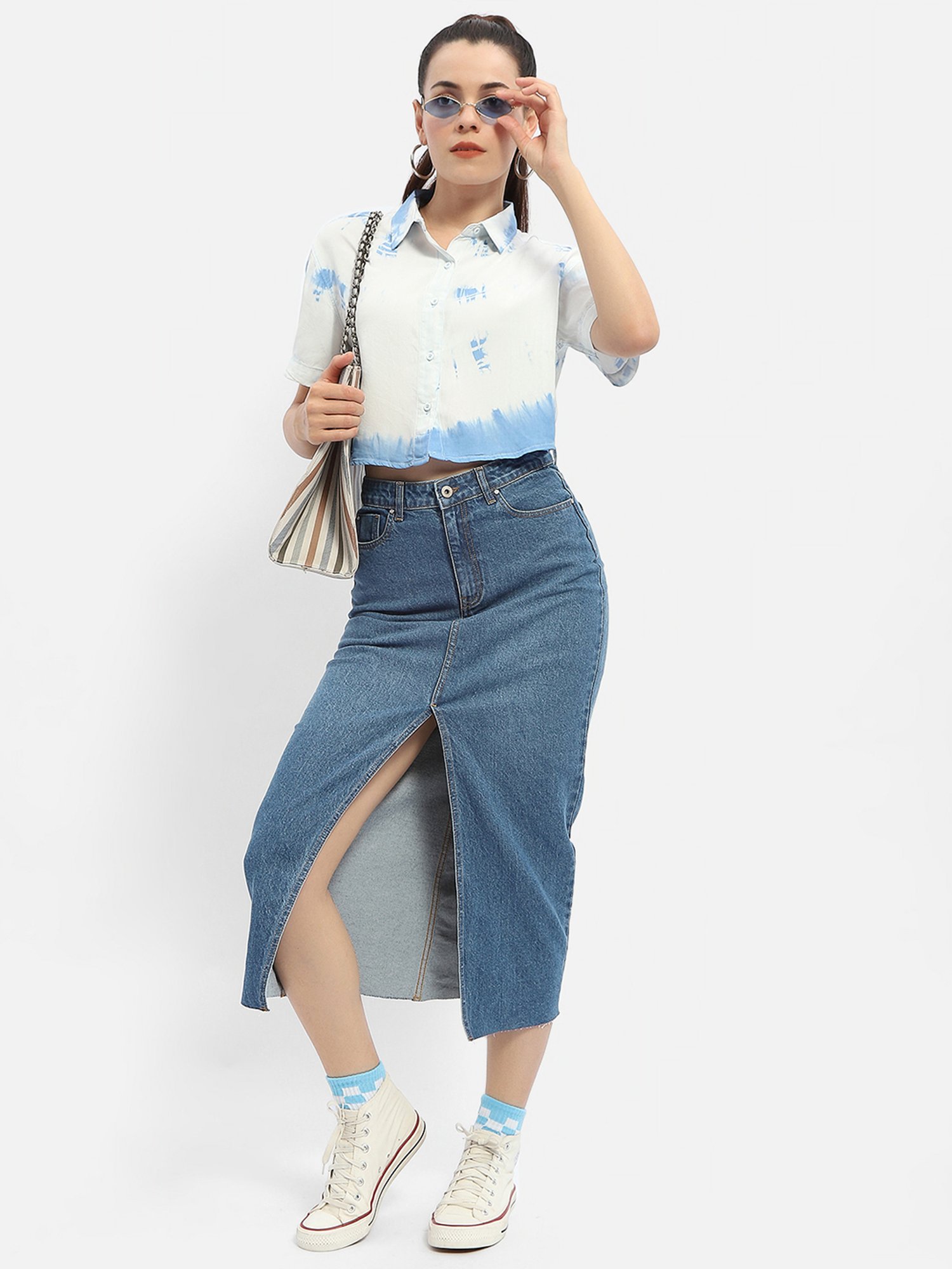 Nino Bambino Multicolor Printed Long Shirt