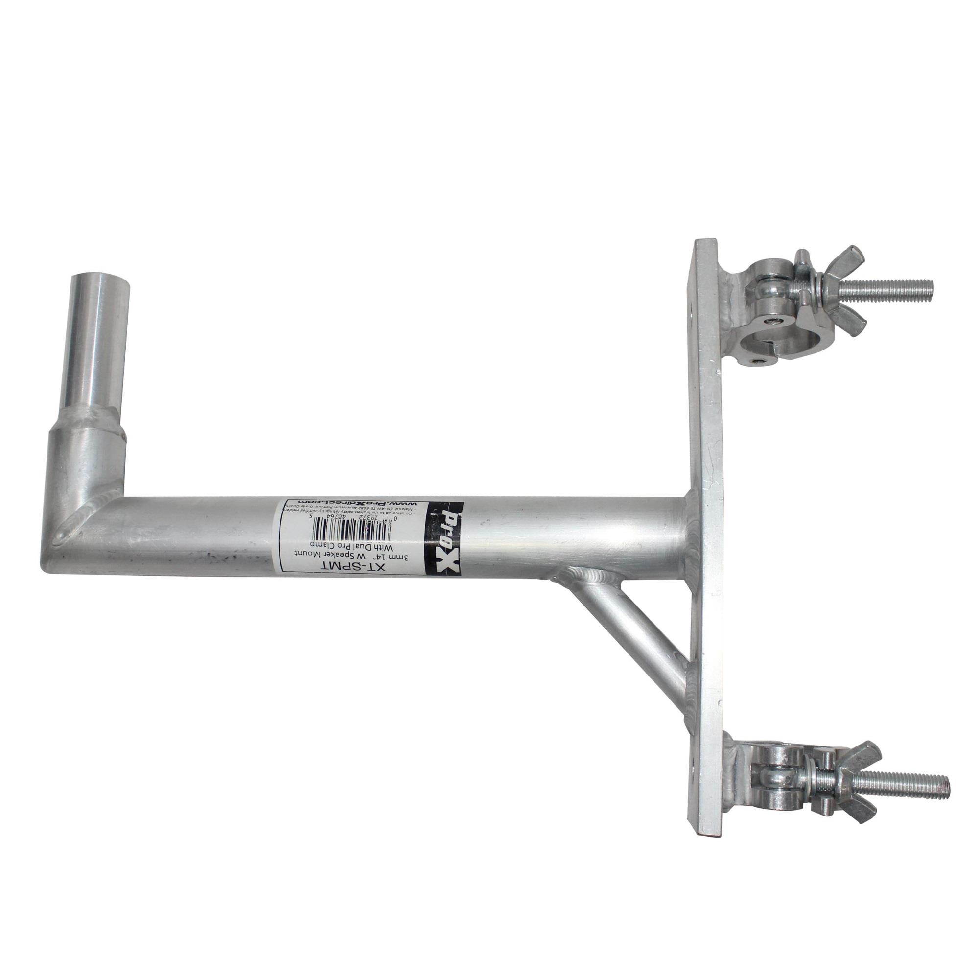 Aluminum 14" Speaker Mount W-2 Clamps