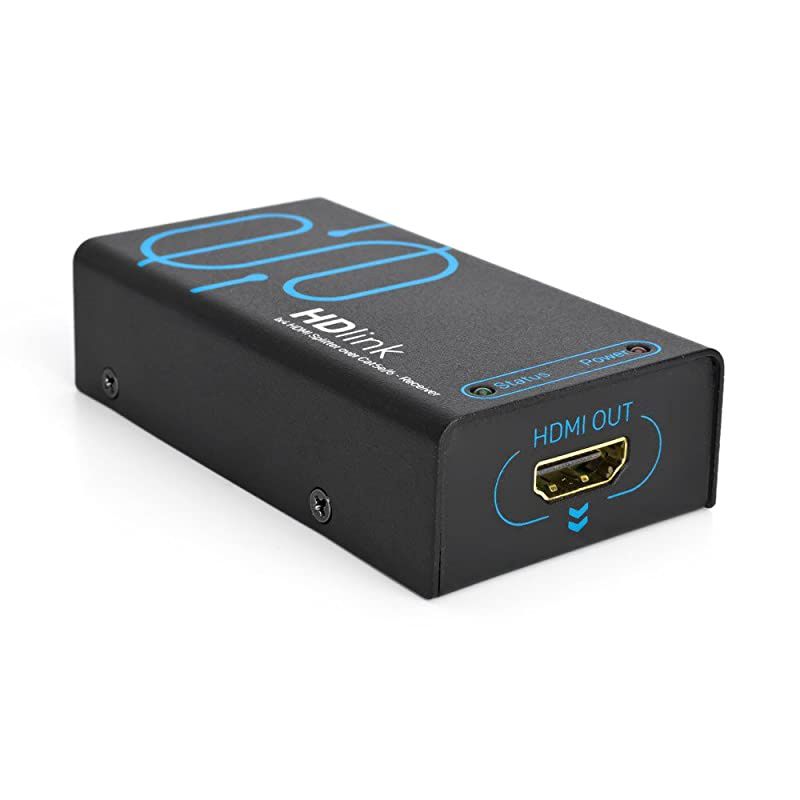 HD-Link HL14 by , 1x4 HDMI Extender Splitter Over cat5e/6, 160 ft, Black, SW-32949