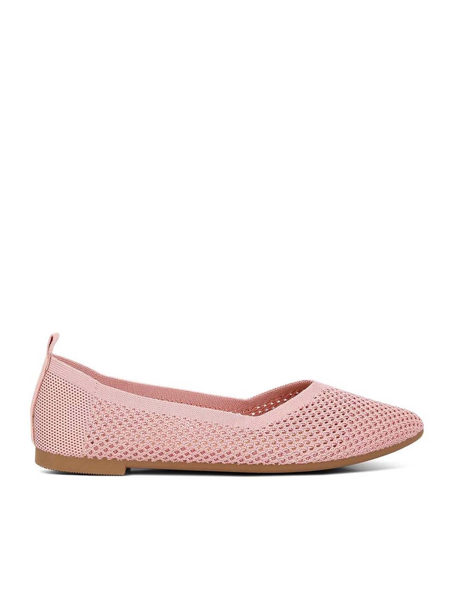 London Rag Women's Pink Flat Ballets