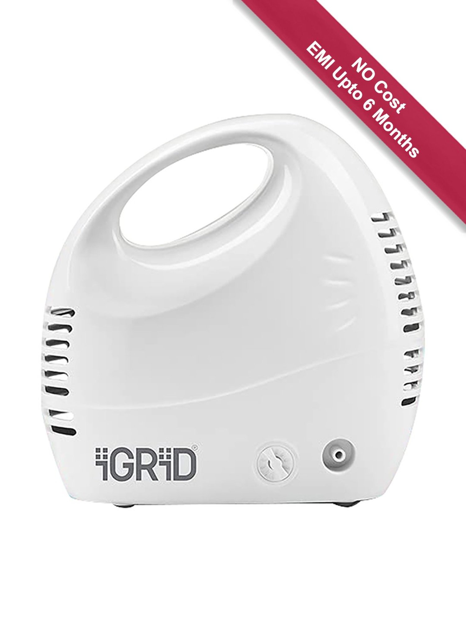 iGRiD IG1614N Compact Compressor Asthma Nebulizer (White)