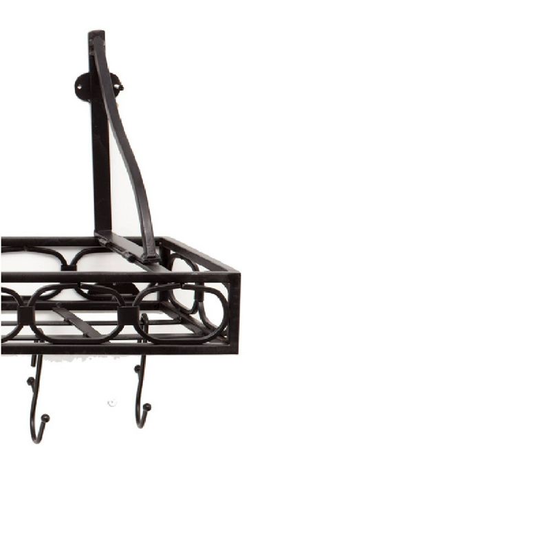 Range Kleen Pot Rack Bookshelf - Stainless Steel