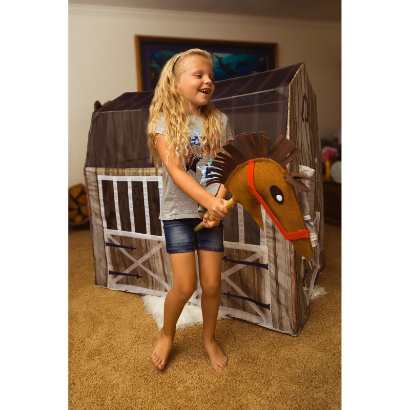 Pacific Play Tents Happy Horse Haven Kids Play House 48" x 38"