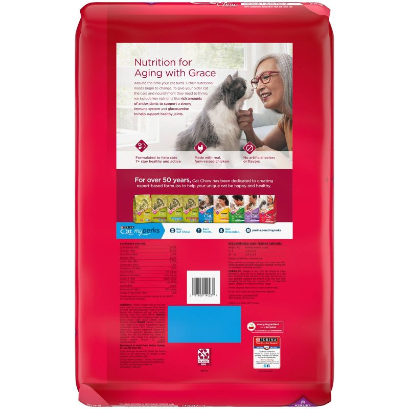 Cat Chow Senior Dry Cat Food - 13lbs