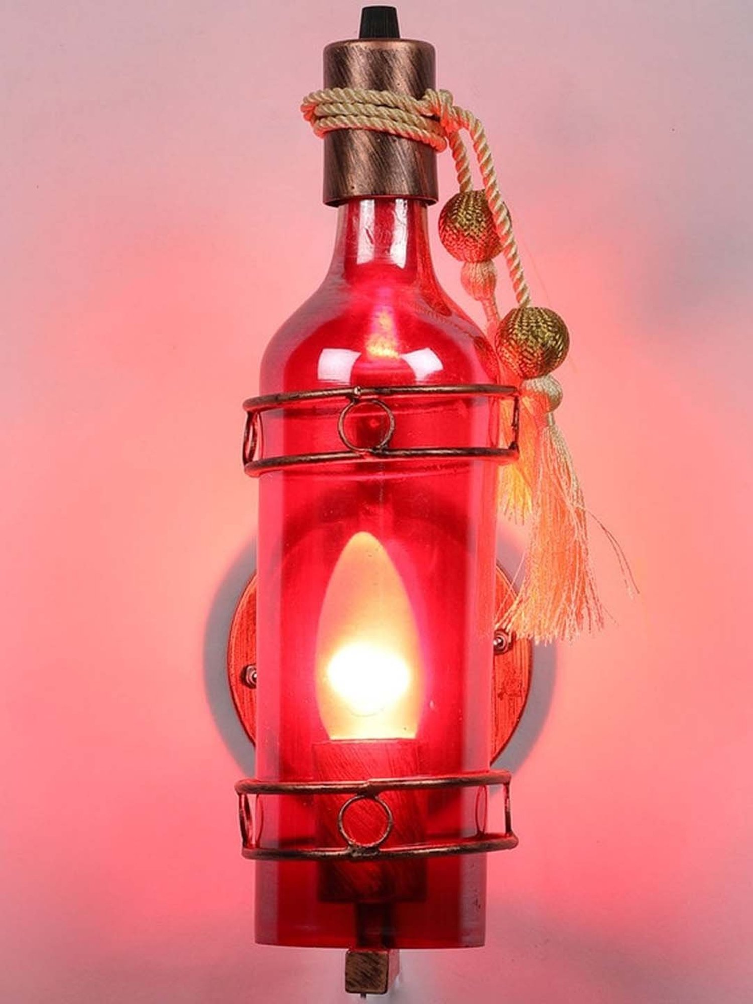 DecorativeRay Red Wall Light - Set of 1