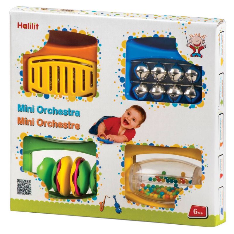 Edushape Mini Orchestra Action/reaction Toys - Set of 4