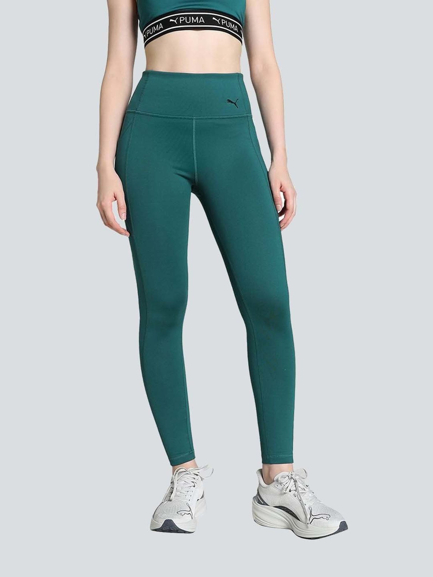 KENDALL + KYLIE White Printed Sports Tights