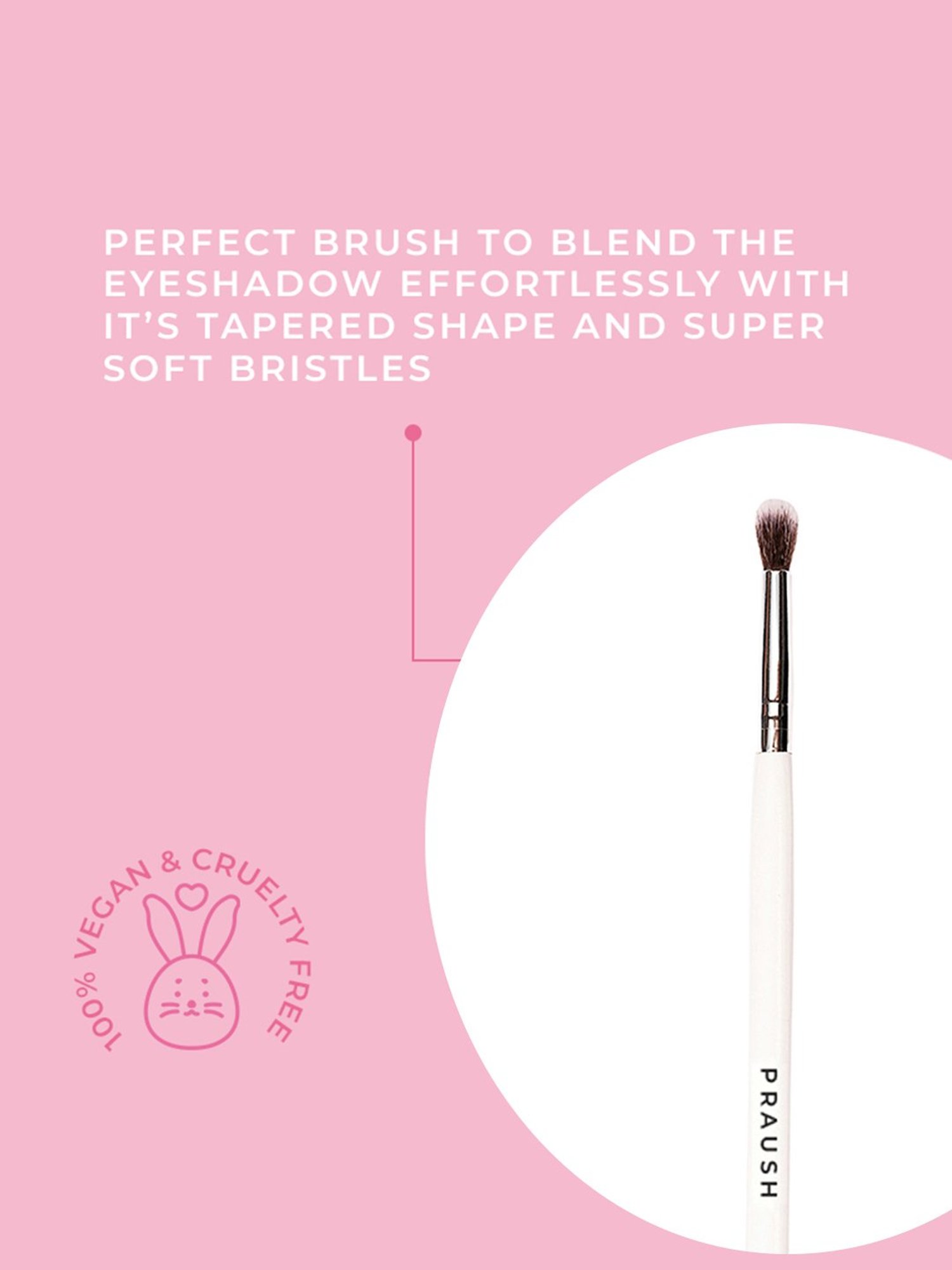 Praush Tapered Eyeshadow Blending Brush - P24