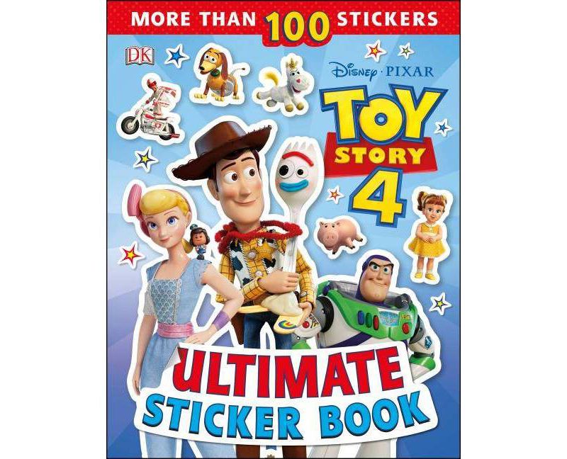 Ultimate Sticker Book: Disney Pixar Toy Story 4 - (Paperback)