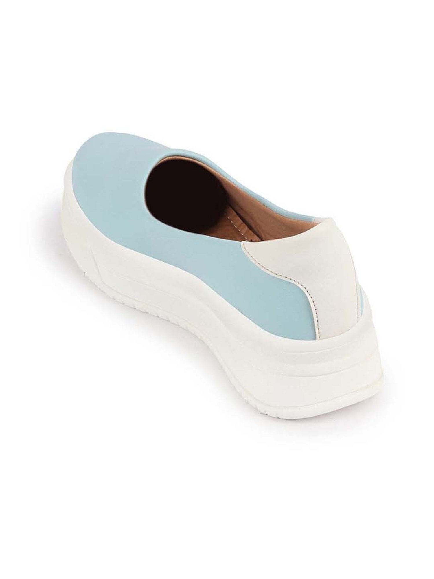 Fausto Women's Sky Blue Casual Pumps