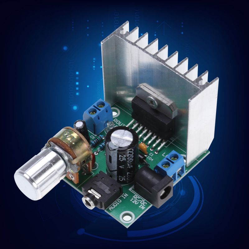 TDA7297 Digital Audio Power Amplifier Module Dual Channel Stereo Amp Board DIY Sound System Component