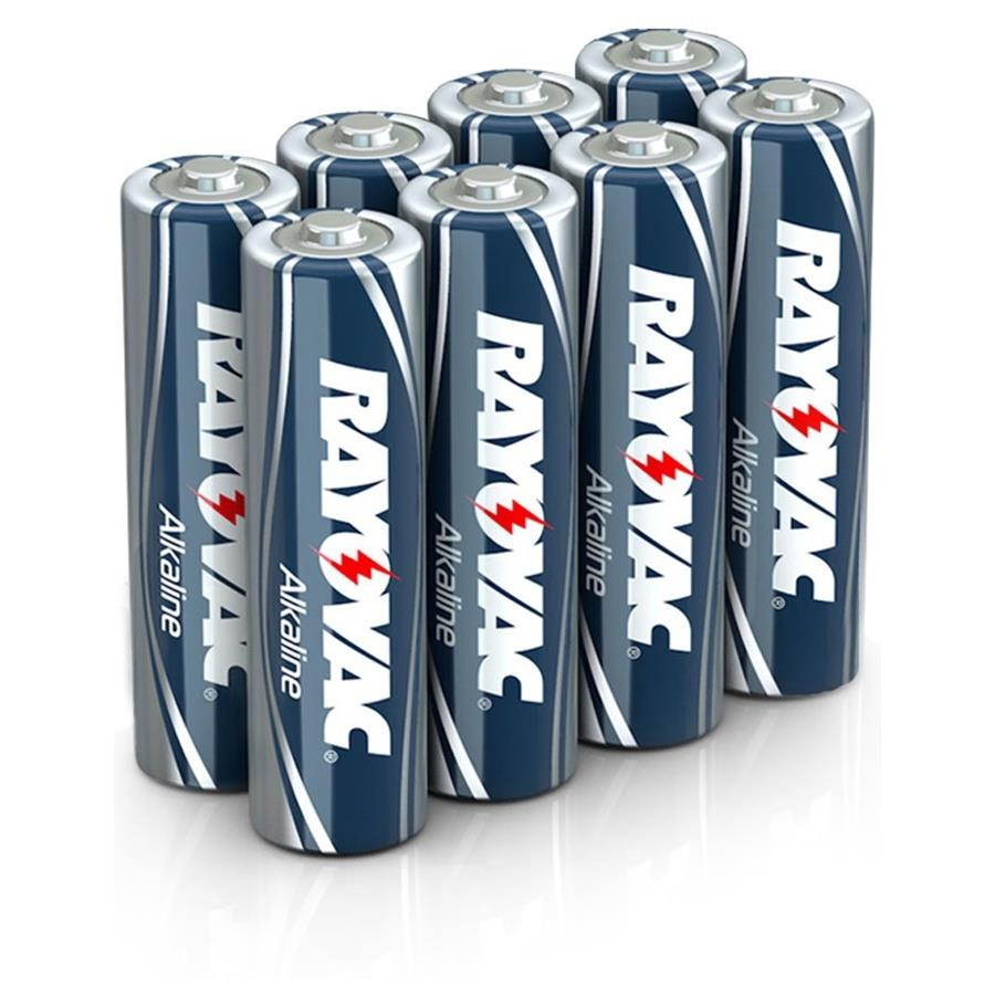Rayovac High Energy Premium Alkaline Aa Batteries, 8/Pack 8158K