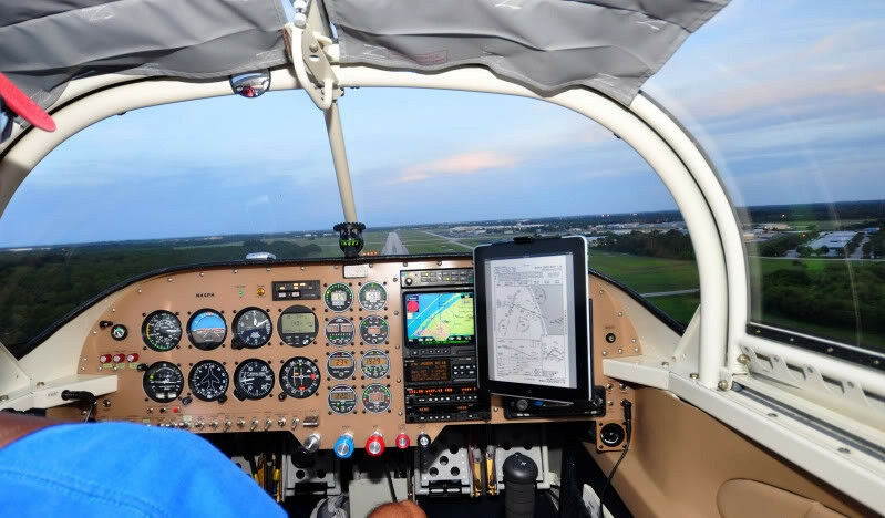 RAM iPad Flat Clamp Glareshield Mount for iPad 5th, 6th Gen, Air 1-2 & Pro 9.7