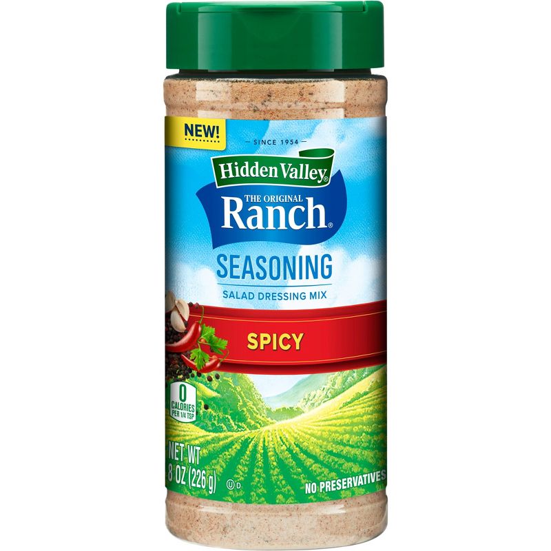 Hidden Valley Spicy Ranch Seasoning & Salad Dressing Mix - 8oz