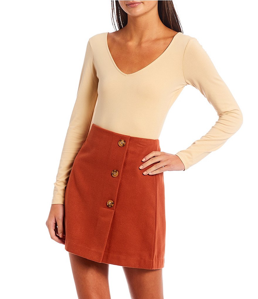 GB Stripe Cinched Front Bodysuit