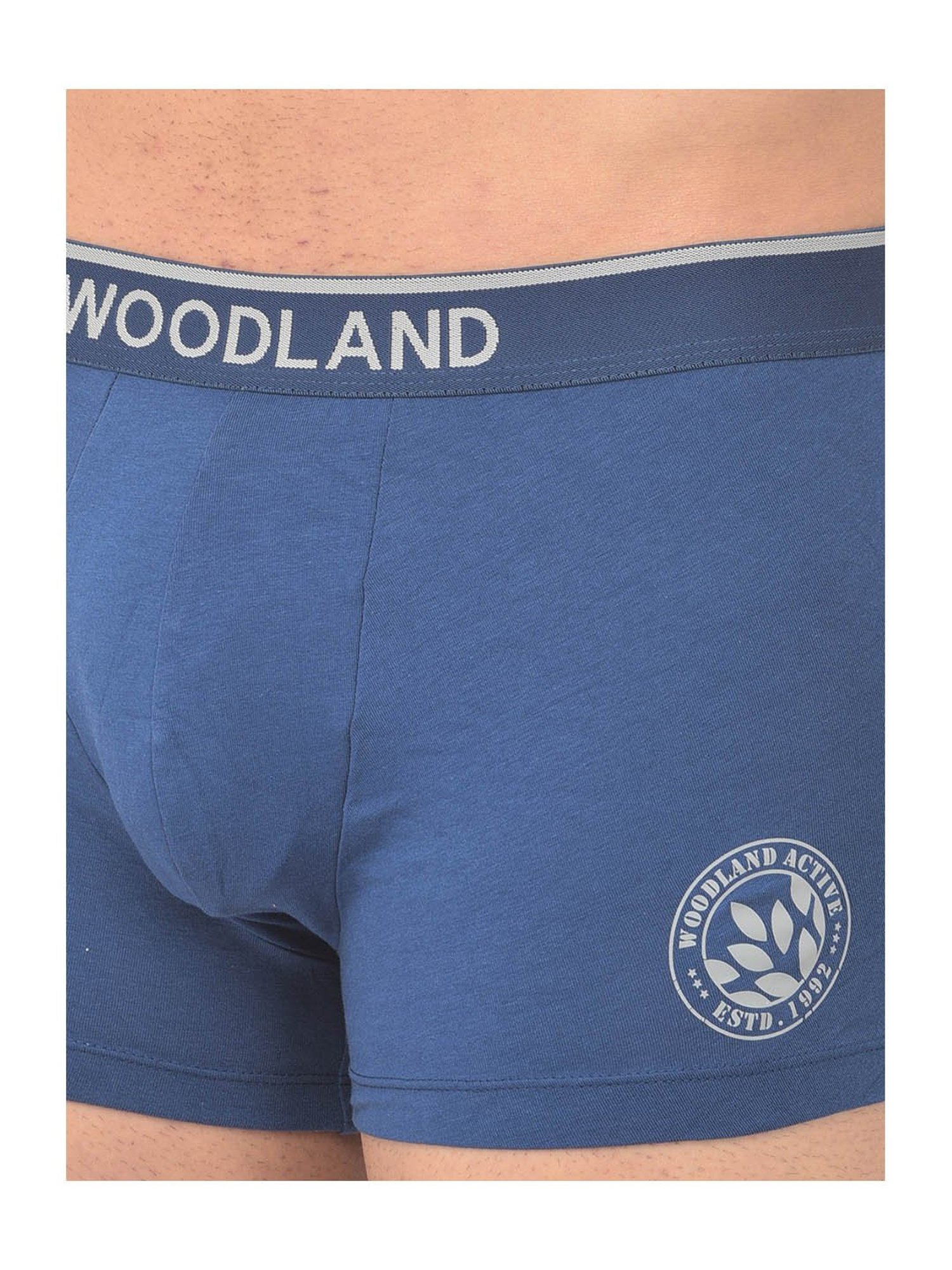 Woodland Blue Solid Trunks