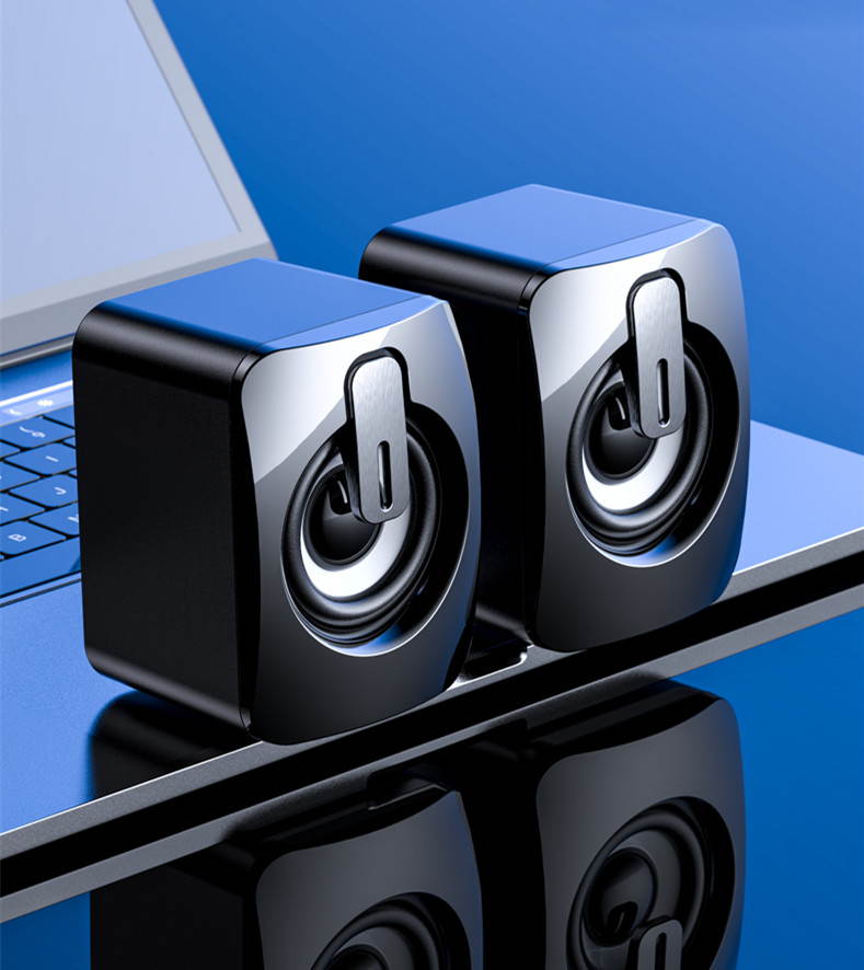 Desktop computer small speaker desktop Mini cute small portable home audio USB NOTEBOOK multimedia high volume office subwoofer wired