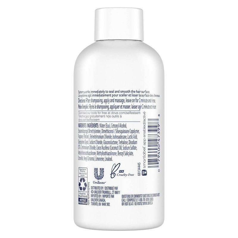 Dove Beauty Intensive Repair Conditioner Travel Size - 3 fl oz